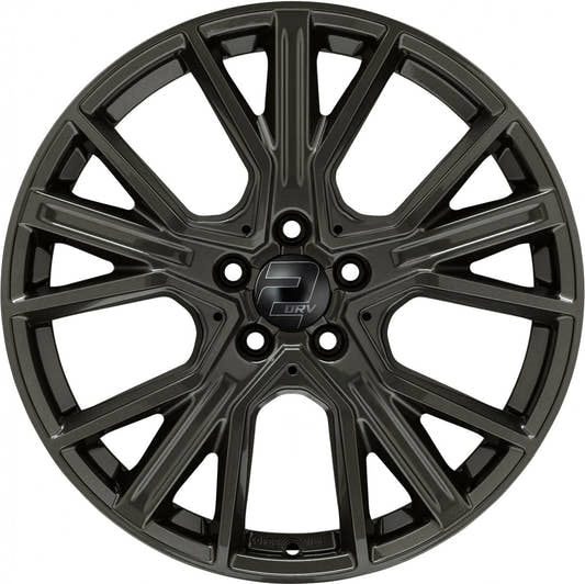 2DRV WH34 dark gunmetal lackiert 8x19 ET48 - LK5/112 ML66.6