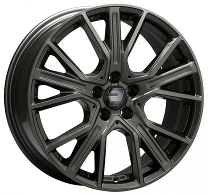 2DRV WH34 dark gunmetal lackiert 8.5x20 ET21 - LK5/112 ML66.6