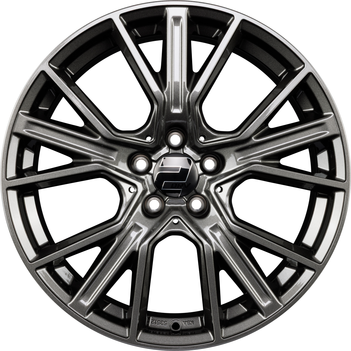 2DRV by WHEELWORLD WH34 Dark Gunmetal Lackiert (DGM+) Alufelge 9x20 Zoll ET21 LK 5x112 ML66.6