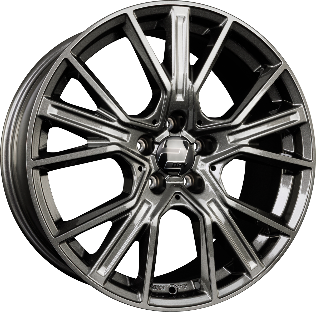 2DRV by WHEELWORLD WH34 Dark Gunmetal Lackiert (DGM+) Alufelge 9x20 Zoll ET21 LK 5x112 ML66.6 – Bild 2