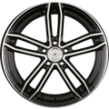 Axxion AX8 Rage Schwarz Hochglanzpoliert (SP+) Alufelge 9x20 Zoll ET20 LK 5x112 ML66.6