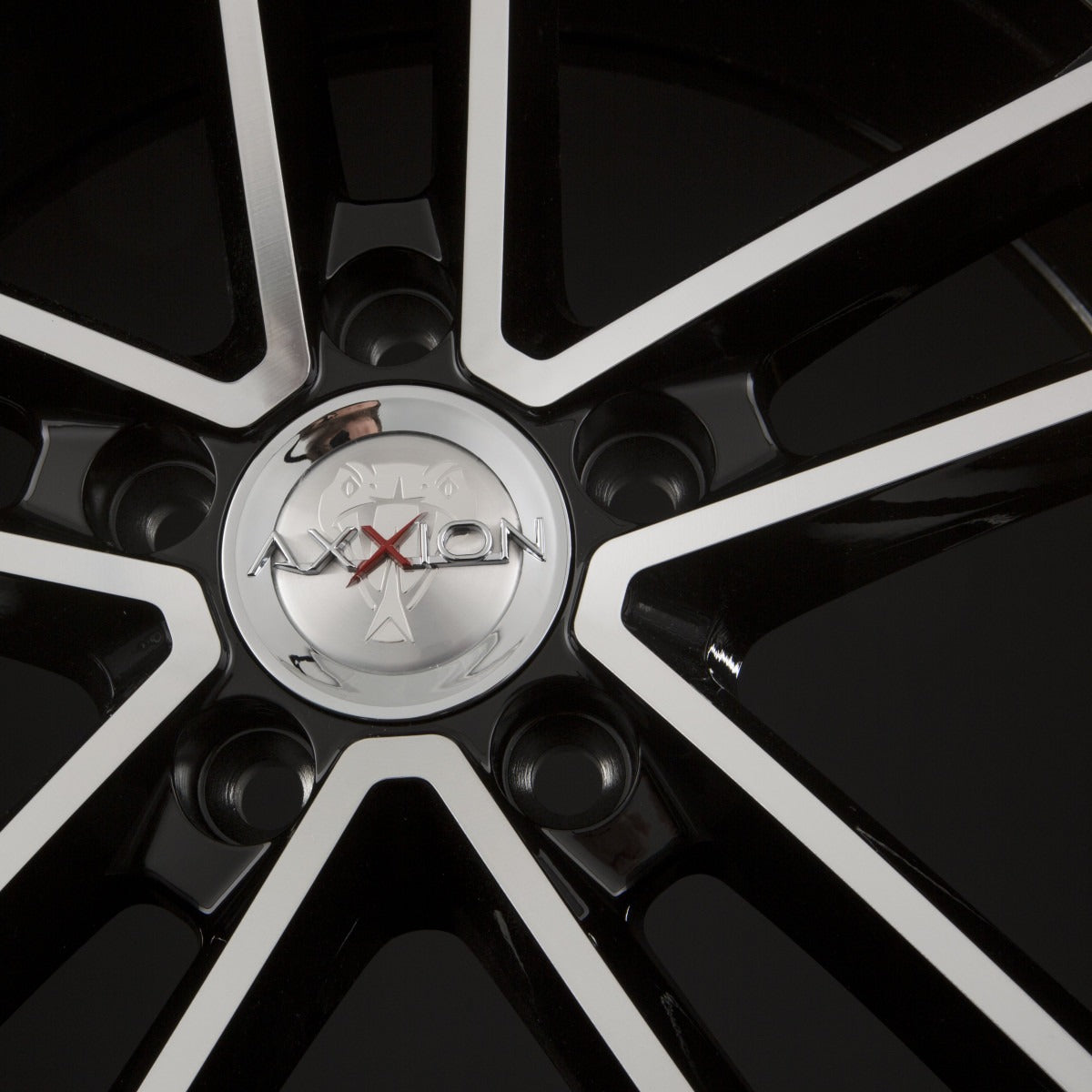 Axxion AX8 Rage Schwarz Hochglanzpoliert (SP+) Alufelge 9x20 Zoll ET20 LK 5x112 ML66.6 – Bild 4