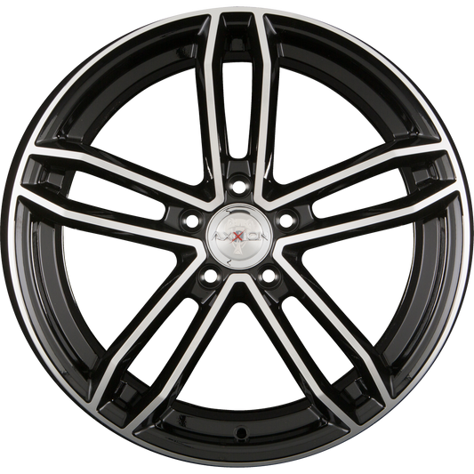 Axxion AX8 Rage Schwarz Hochglanzpoliert (SP+) Alufelge 10.5x21 Zoll ET28 LK 5x120 ML76.9