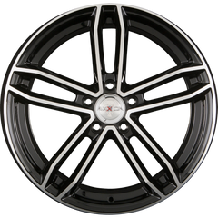 Axxion AX8 Rage Schwarz Hochglanzpoliert (SP+) Alufelge 10.5x21 Zoll ET28 LK 5x120 ML76.9