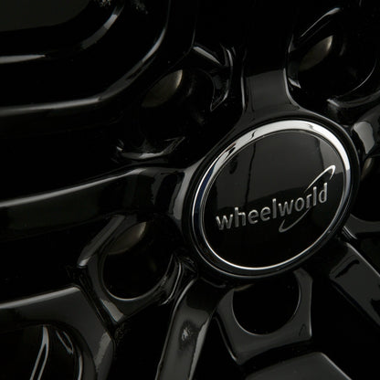 2DRV by WHEELWORLD WH12 Schwarz Glanz Lackiert (SW+) Alufelge 7.5x17 Zoll ET45 LK 5x112 ML66.6 – Bild 4