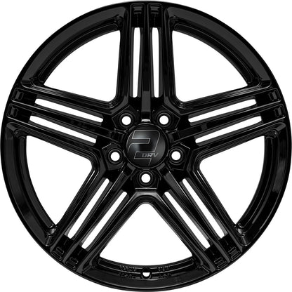 2DRV WH12 schwarz glänzend lackiert 8x18 ET45 - LK5/114.3 ML72.6