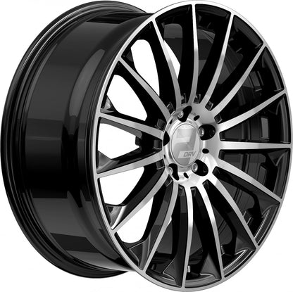 2DRV WH39 schwarz hochglanzpoliert 9x20 ET35 - LK5/112 ML66.6