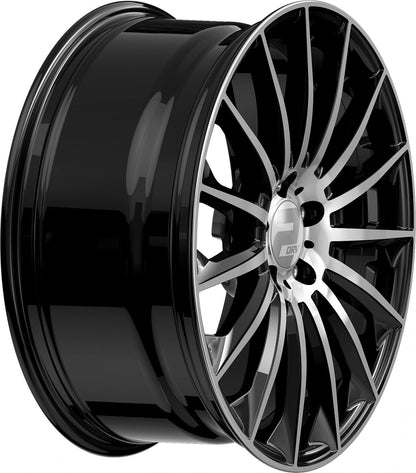 2DRV WH39 schwarz hochglanzpoliert 9x20 ET42 - LK5/112 ML66.6