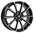 2DRV WH28 schwarz hochglanzpoliert Alufelge 8x18 Zoll ET40 LK 5x114.3 ML72.6