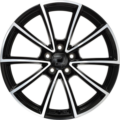2DRV WH28 schwarz hochglanzpoliert 9x20 ET37 - LK5/112 ML66.6