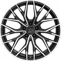 2DRV WH37 schwarz hochglanzpoliert Alufelge 8.5x19 Zoll ET40 LK 5x108 ML72.6