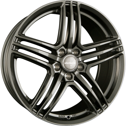 2DRV by WHEELWORLD WH12 Dark Gunmetal Glänzend (DGM+) Alufelge 9x20 Zoll ET45 LK 5x120 ML65.1 – Bild 2