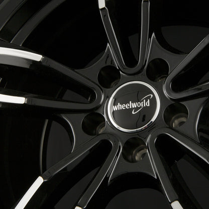 2DRV by WHEELWORLD WH29 Schwarz Hochglanzpoliert (SP+) Alufelge 7.5x17 Zoll ET54 LK 5x112 ML66.6 – Bild 4