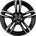 2DRV by WHEELWORLD WH29 Schwarz Hochglanzpoliert (SP+) Alufelge 8.5x18 Zoll ET45 LK 5x112 ML66.6