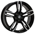 2DRV WH29 schwarz hochglanzpoliert 8.5x18 ET35 - LK5/120 ML72.6