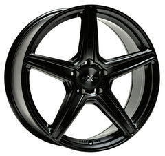 Axxion AX7 schwarz matt lackiert Alufelge 8.5x19 Zoll ET32 LK 5x112 ML72.6