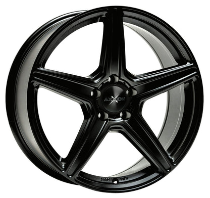 Axxion AX7 schwarz matt lackiert Alufelge 8.5x19 Zoll ET32 LK 5x112 ML72.6