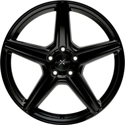Axxion AX7 schwarz matt lackiert Alufelge 8.5x19 Zoll ET32 LK 5x112 ML72.6