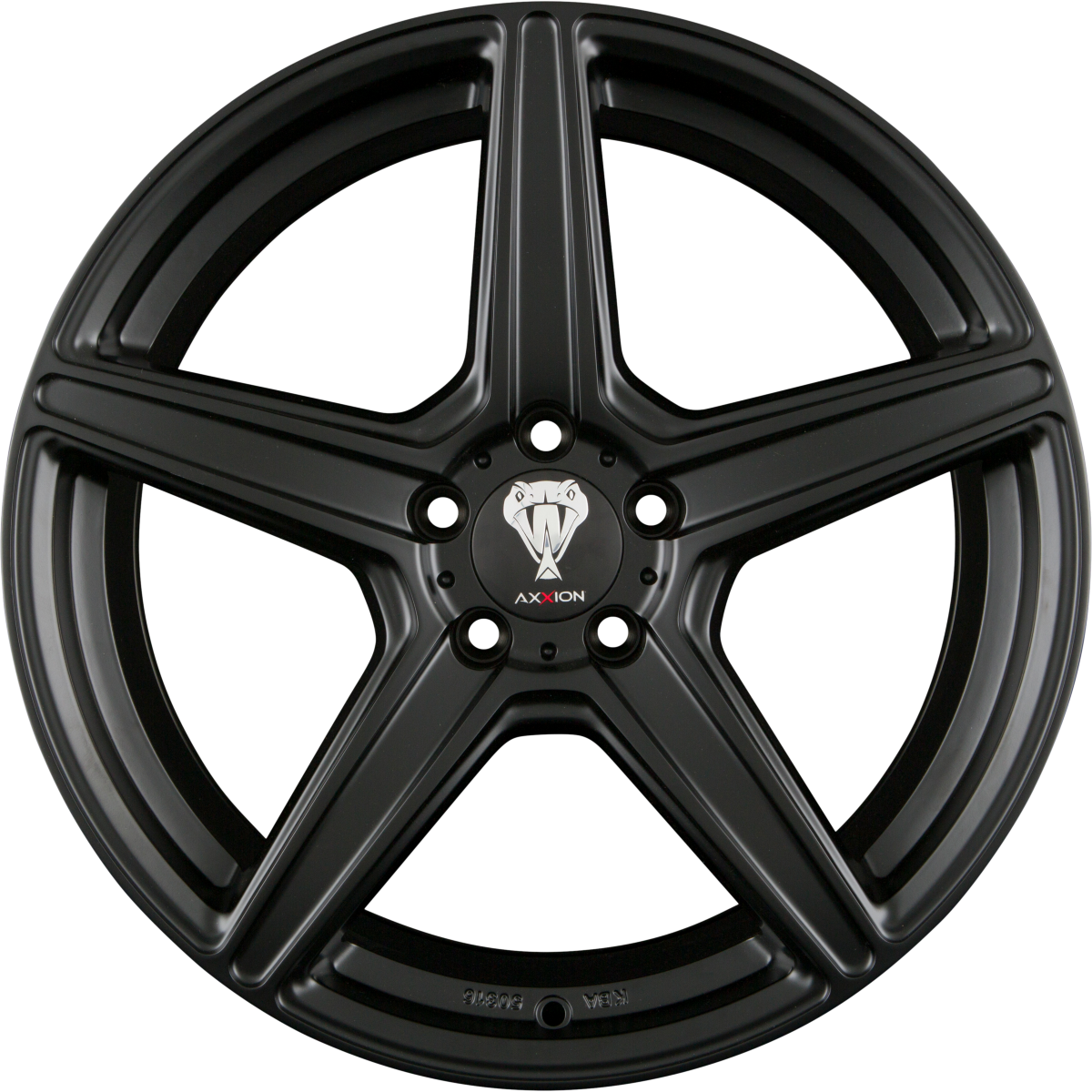 Axxion AX7 Mattschwarz Lackiert (SW) Alufelge 10.5x20 Zoll ET50 LK 5x112 ML72.6