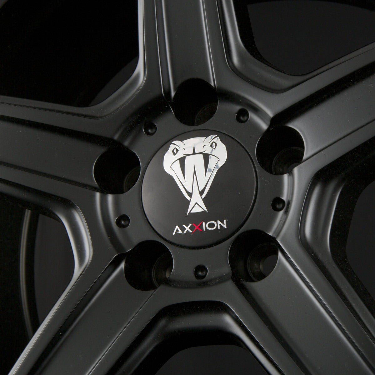 Axxion AX7 schwarz matt lackiert Alufelge 10.5x20 Zoll ET15 LK 5x112 ML66.6 – Bild 7