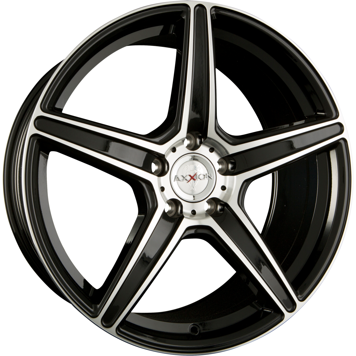 Axxion AX7 Schwarz Hochglanzpoliert (SP+) Alufelge 9x21 Zoll ET42 LK 5x112 ML66.6 – Bild 2