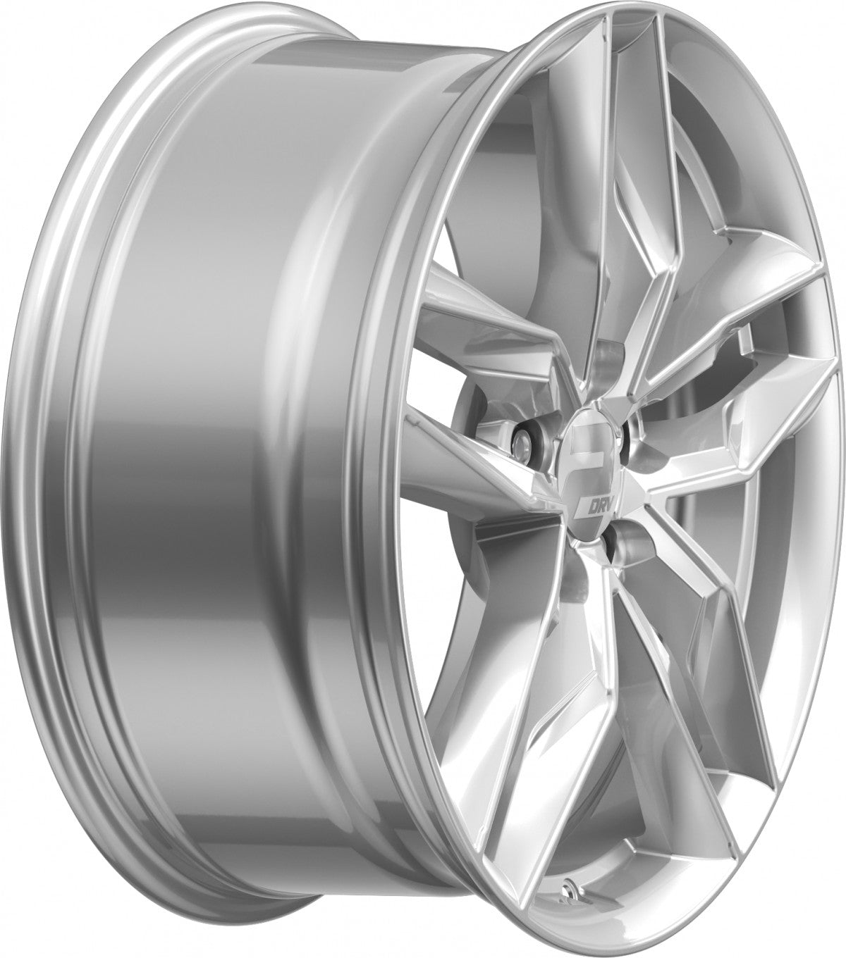 2DRV WH40 race silber lackiert 8x18 ET45 - LK5/112 ML57.1
