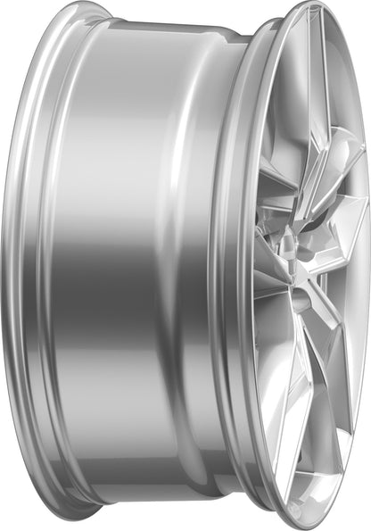 2DRV WH40 race silber lackiert 8x18 ET45 - LK5/112 ML57.1