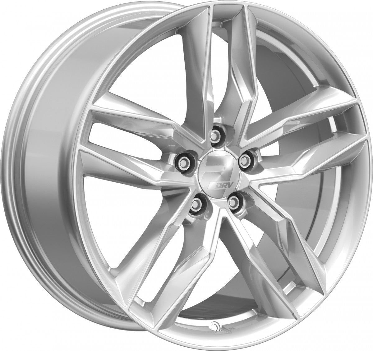 2DRV WH40 race silber lackiert 8x19 ET40 - LK5/112 ML66.6