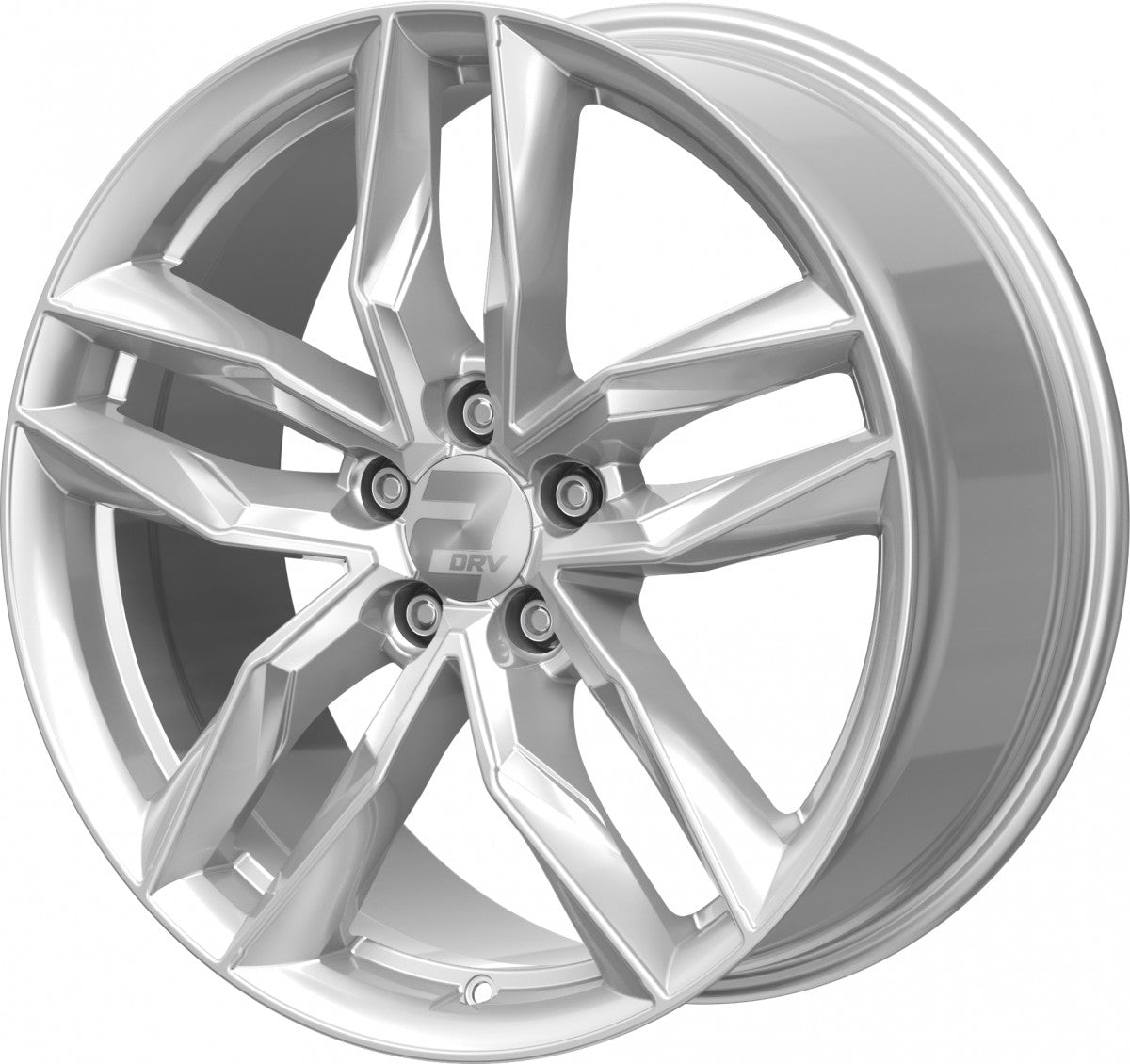 2DRV WH40 race silber lackiert 8x19 ET47 - LK5/112 ML66.6