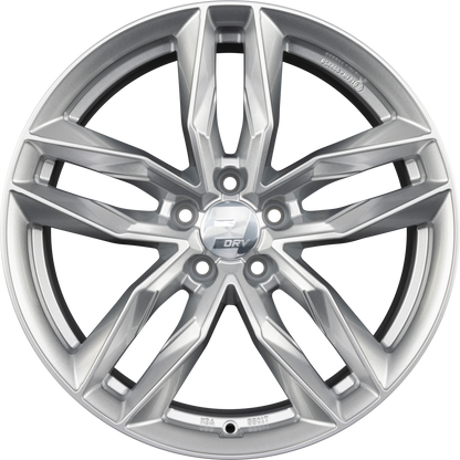 2DRV by WHEELWORLD WH40 Race Silber Lackiert (RS) Alufelge 8.5x19 Zoll ET38 LK 5x112 ML57.1