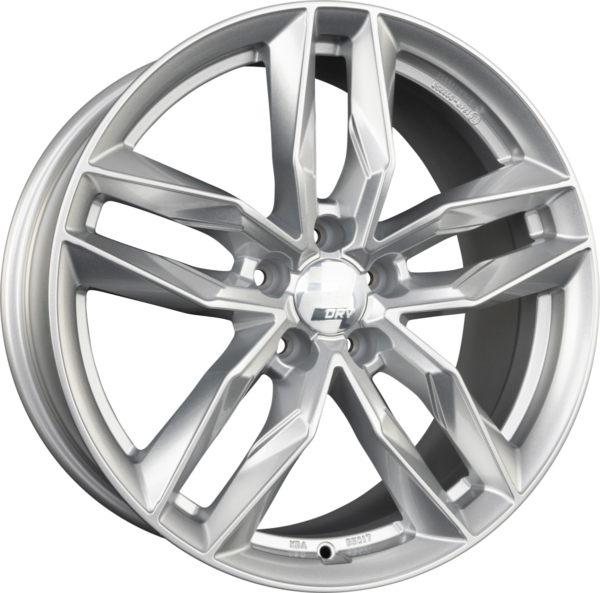 2DRV by WHEELWORLD WH40 Race Silber Lackiert (RS) Alufelge 8.5x19 Zoll ET38 LK 5x112 ML57.1 – Bild 2