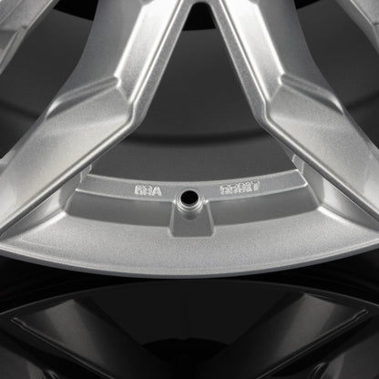 2DRV by WHEELWORLD WH40 Race Silber Lackiert (RS) Alufelge 8.5x19 Zoll ET38 LK 5x112 ML66.6 – Bild 2