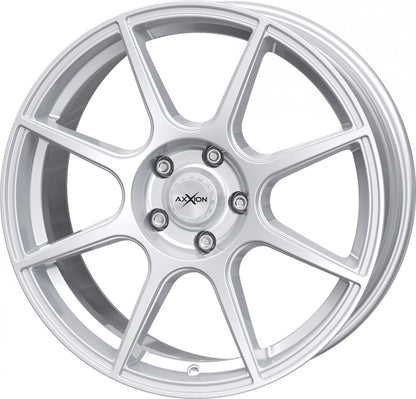 Axxion X2 race silber lackiert Alufelge 7.5x18 Zoll ET40 LK 5x114.3 ML72.6 – Bild 7