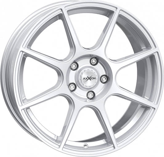 Axxion X2 race silber lackiert 8x19 ET30 - LK5/112 ML72.6