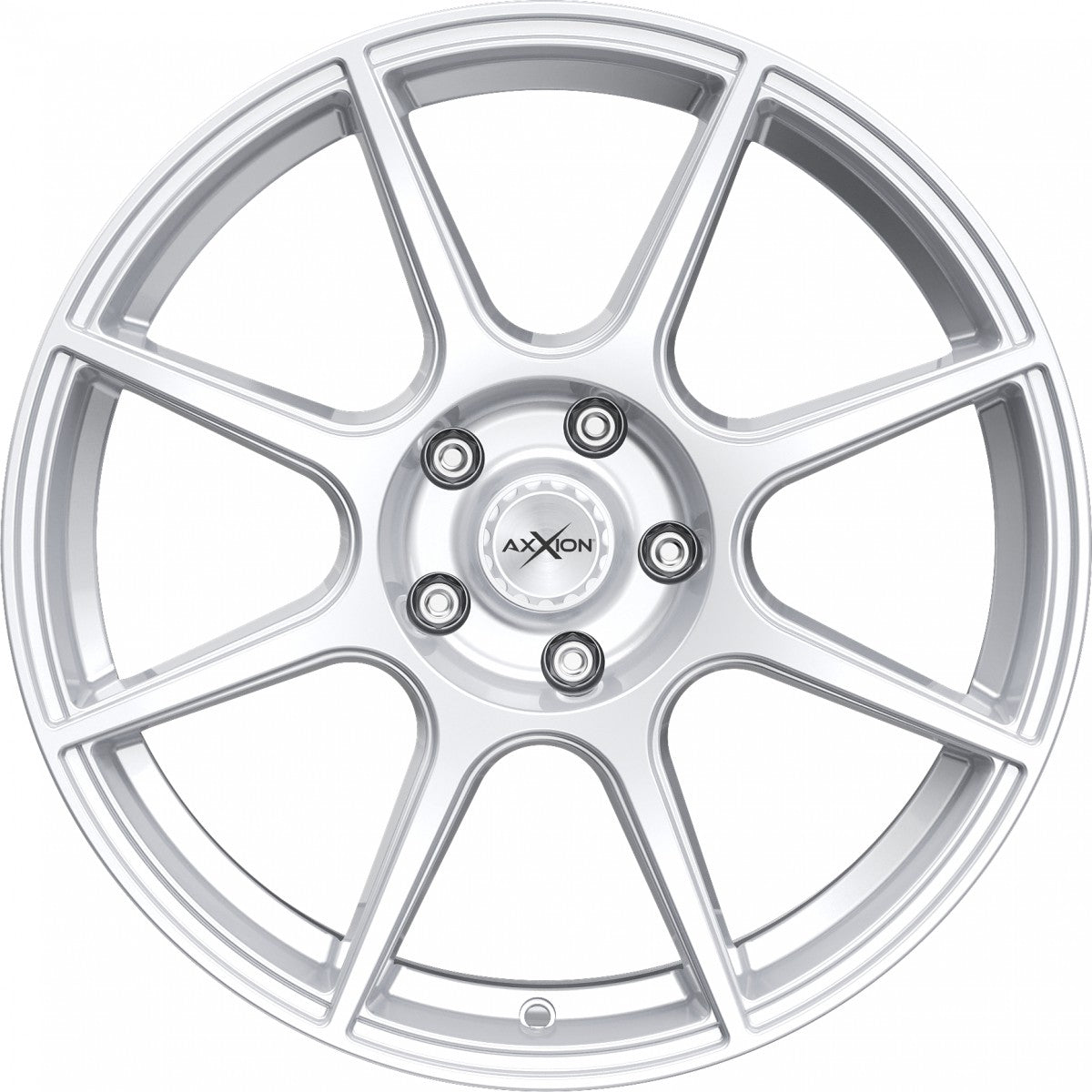 Axxion X2 race silber lackiert 8x19 ET40 - LK5/112 ML72.6