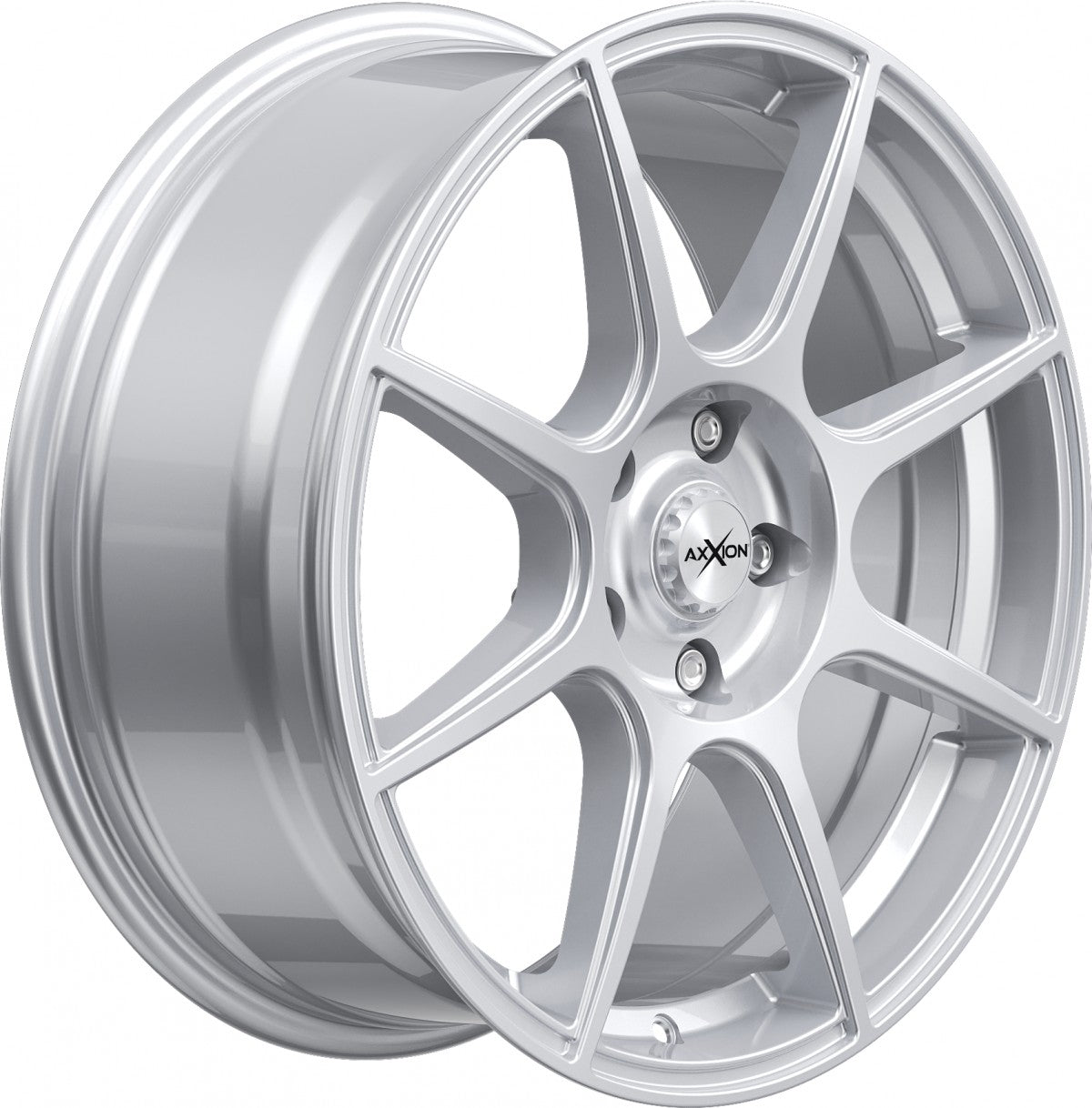 Axxion X2 race silber lackiert 8x19 ET40 - LK5/112 ML72.6