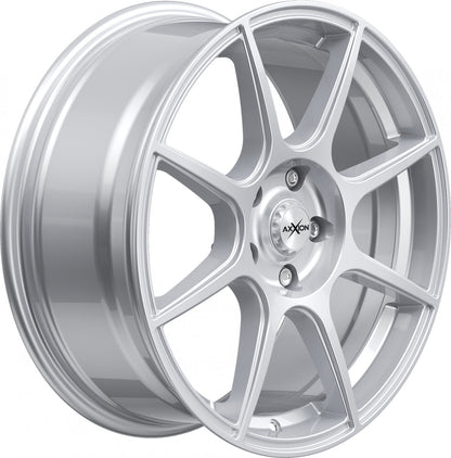 Axxion X2 race silber lackiert 8x19 ET40 - LK5/112 ML72.6