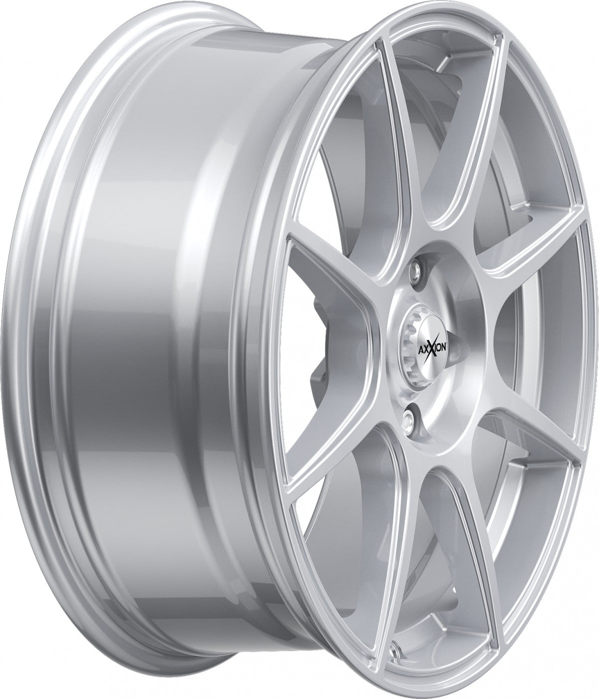 Axxion X2 race silber lackiert 8x19 ET40 - LK5/112 ML72.6