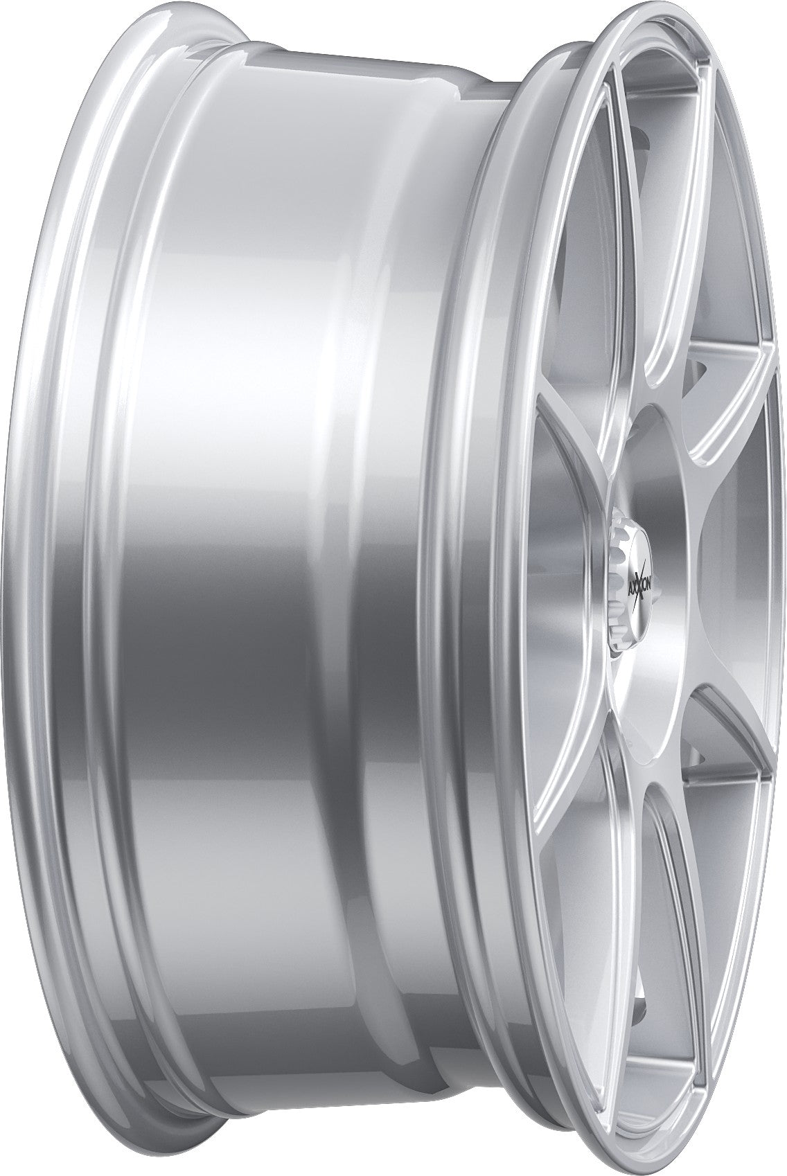 Axxion X2 race silber lackiert 8x19 ET40 - LK5/112 ML72.6