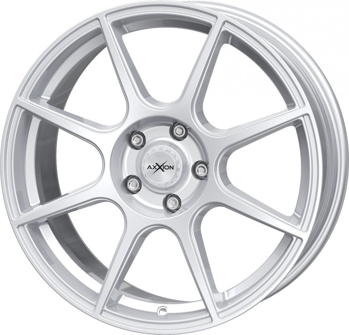 Axxion X2 race silber lackiert 8x19 ET40 - LK5/112 ML72.6
