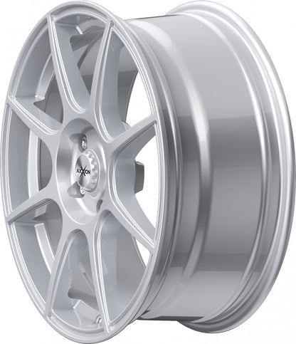 Axxion X2 race silber lackiert 8x19 ET40 - LK5/112 ML72.6