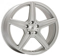 Axxion AX7 solid titanium silber matt lackiert Alufelge 8.5x19 Zoll ET45 LK 5x112 ML72.6