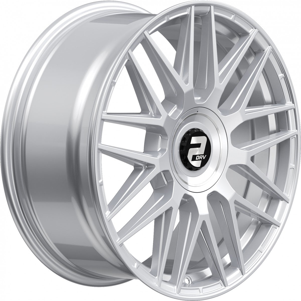 2DRV WH43 race silber lackiert Alufelge 8x18 Zoll ET40 LK 5x112 ML66.6 – Bild 4