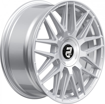2DRV WH43 race silber lackiert Alufelge 8x18 Zoll ET40 LK 5x112 ML66.6 – Bild 4
