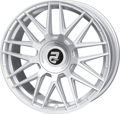 2DRV WH43 race silber lackiert Alufelge 8x18 Zoll ET48 LK 5x112 ML66.6 – Bild 7