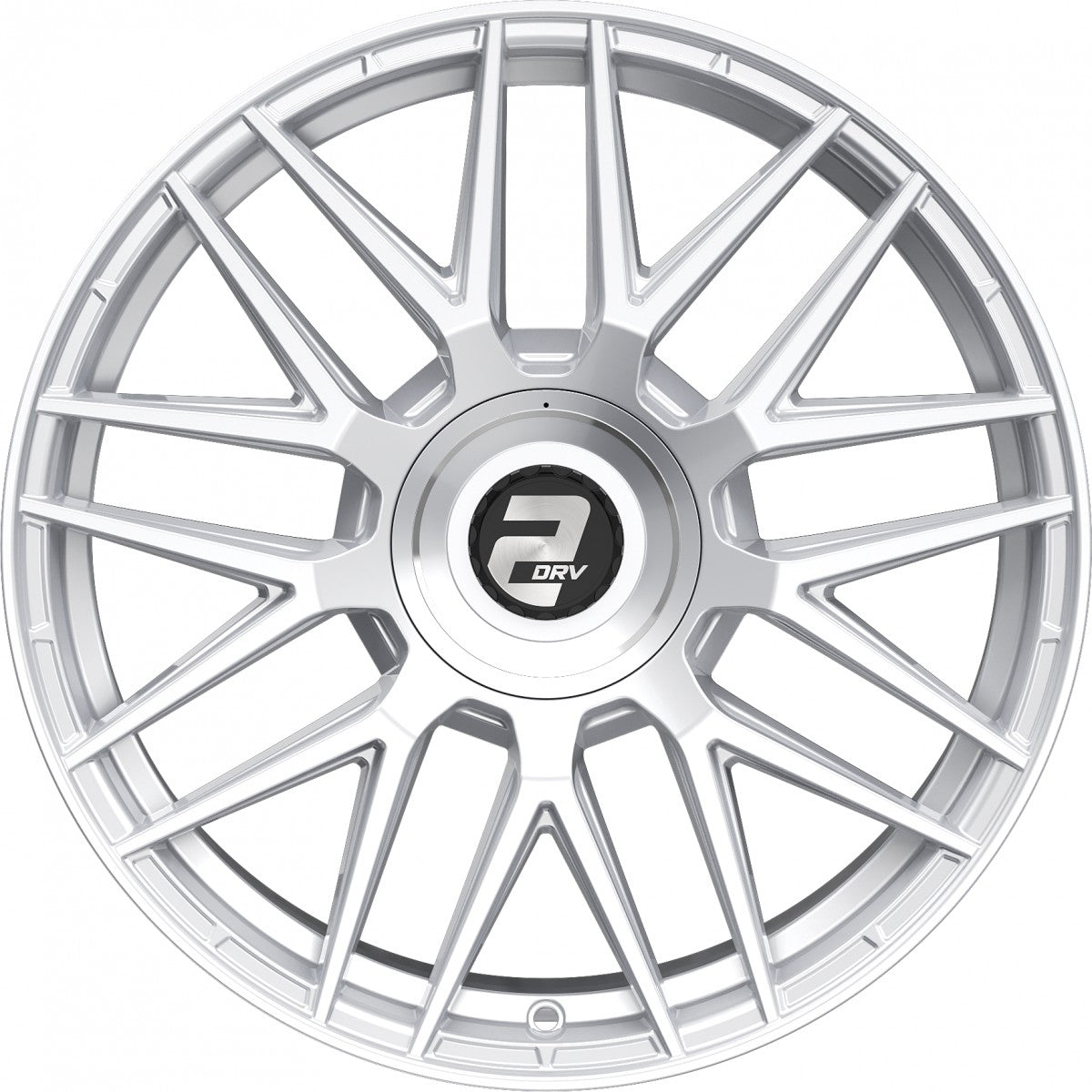 2DRV WH43 race silber lackiert Alufelge 8.5x19 Zoll ET30 LK 5x112 ML66.6 – Bild 2