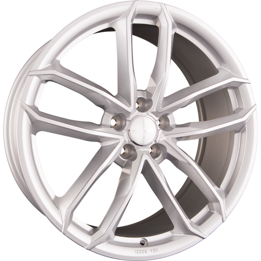 2DRV by WHEELWORLD WH33 Race Silber (RS) Alufelge 9x20 Zoll ET22 LK 5x112 ML66.6 – Bild 2