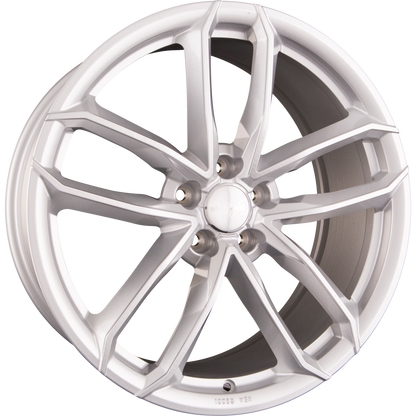 2DRV WH33 race silber lackiert Alufelge 9x20 Zoll ET30 LK 5x112 ML66.6 – Bild 5