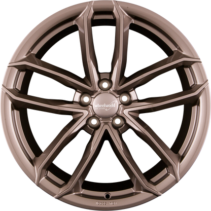 2DRV by WHEELWORLD WH33 Platin Grau Glänzend (PG+) Alufelge 9x20 Zoll ET40 LK 5x112 ML66.6