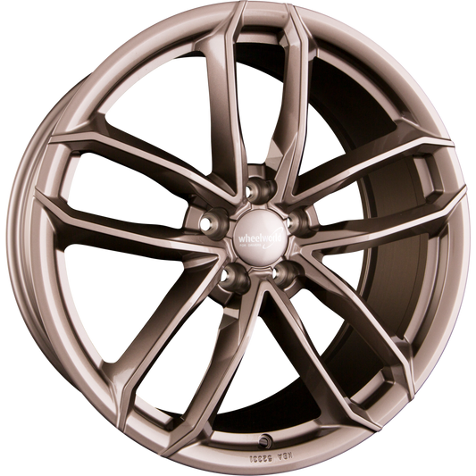 2DRV by WHEELWORLD WH33 Platin Grau Glänzend (PG+) Alufelge 9x20 Zoll ET40 LK 5x112 ML66.6 – Bild 2